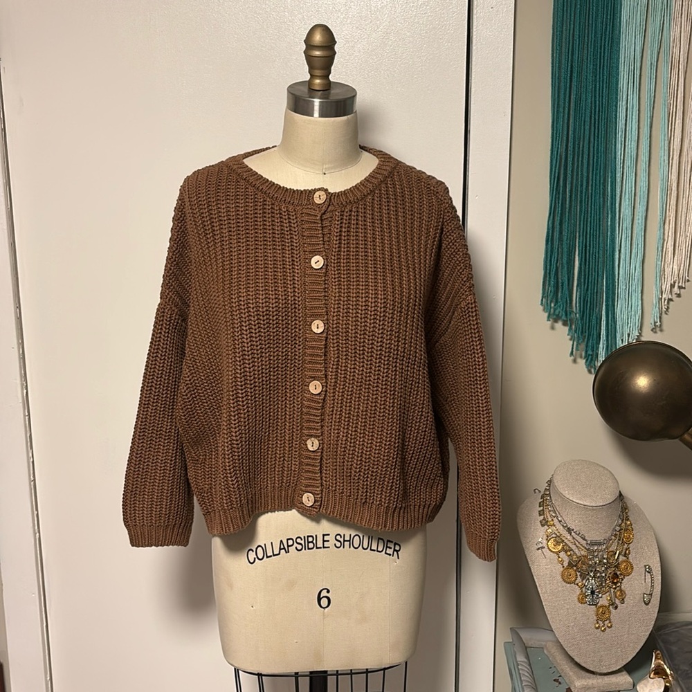 The Simple Folk Organic Cotton Cardigan